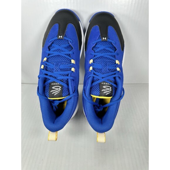 Under Armour Curry 3Z 25 Suede Basketball Shoes Royal White Men\'s 10 6000750-400 main image 4